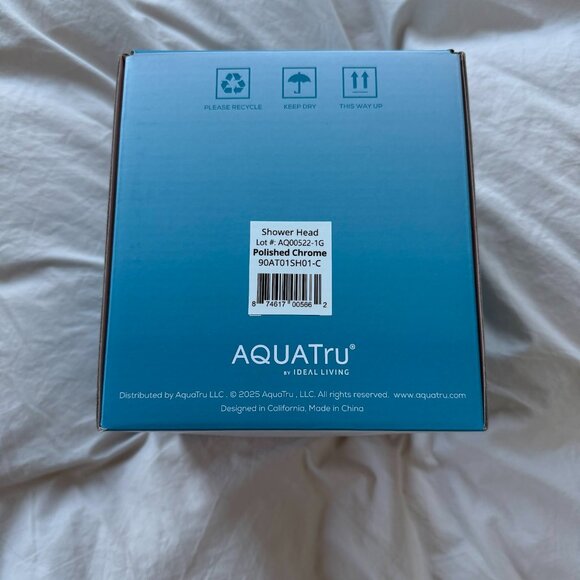 AQUA TRU Shower Head in Polished Chrome NWT - Picture 10 of 10